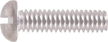 Picture of Brighton Best 198025 1/4"-20X3/4" Round Head Slot Aluminum Machine Screw